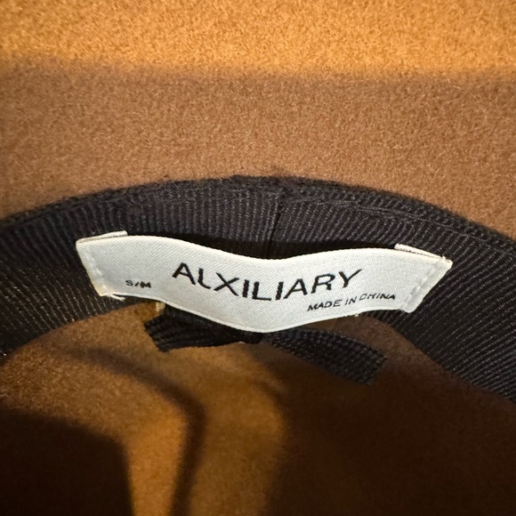 Alxiliary Stylish Brown & Black Fedora Hat Size S/M - Picture 2 of 10